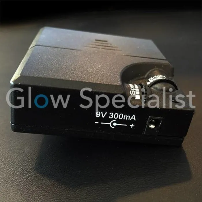 EL-WIRE / DRAAD - 10 METER - MET 9 VOLT INVERTER