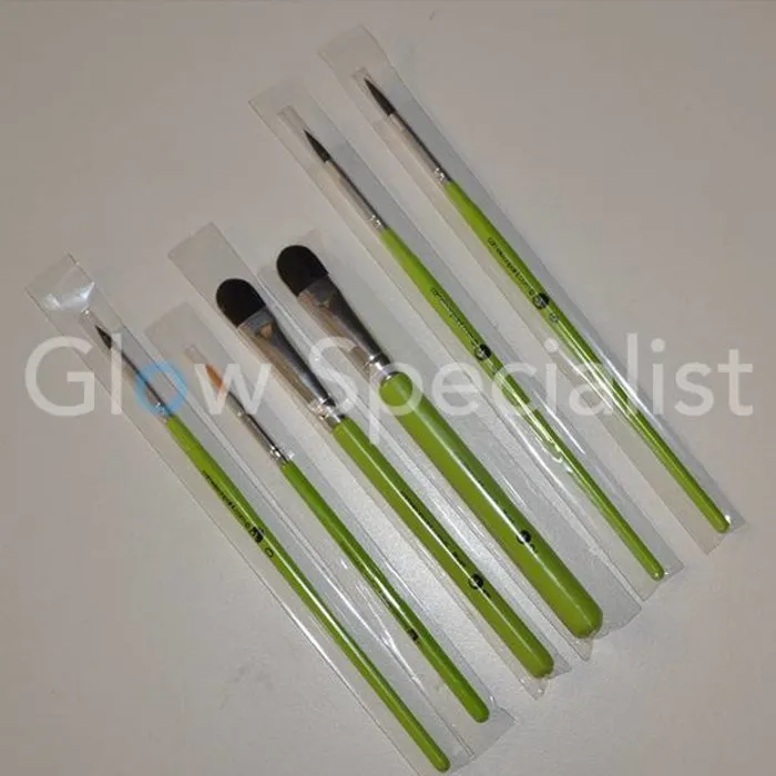 Cameleon CAMELEON BRUSH - ROUND POINT - NR 2 - LONG GREEN HANDLE