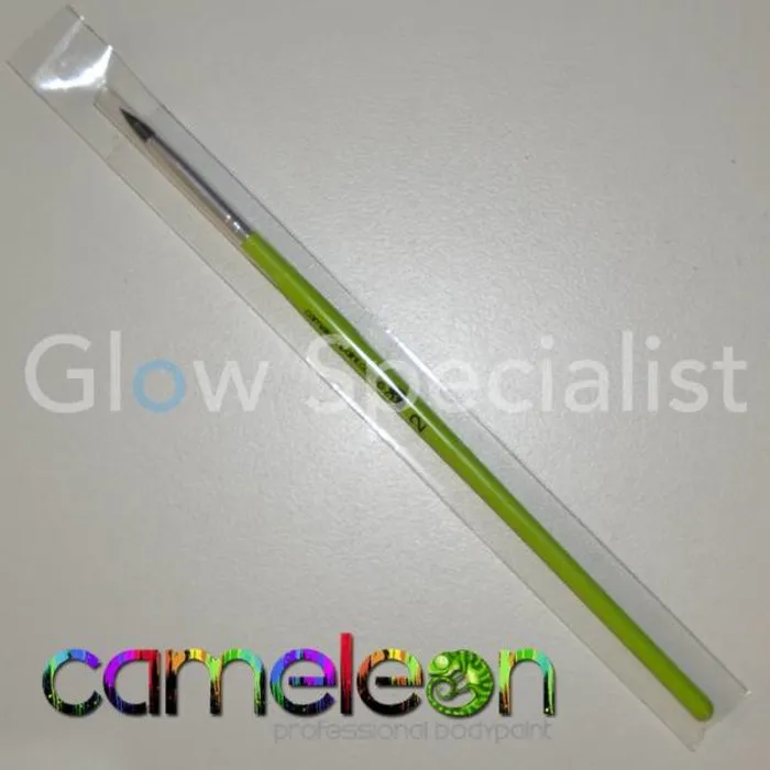 Cameleon CAMELEON BRUSH - ROUND POINT - NR 2 - LONG GREEN HANDLE