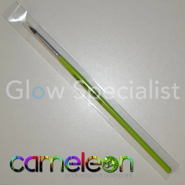 Cameleon CAMELEON PENSEEL - RONDE PUNT - NR 0 - LANG GROEN HANDVAT