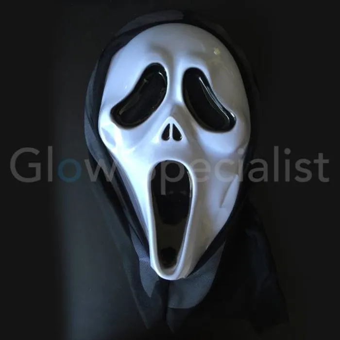 Glow Specialist HALLOWEEN MASK - 2 TYPES - UV-REACTIVE