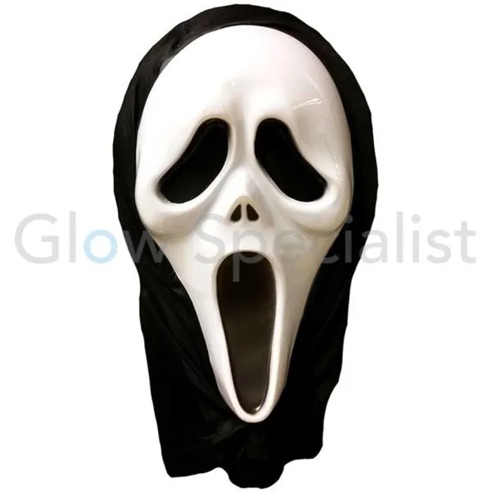 Glow Specialist HALLOWEEN MASKER - 2 ASSORTI - LICHTGEVEND BIJ UV