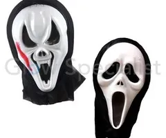 Glow Specialist HALLOWEEN MASKER - 2 ASSORTI - LICHTGEVEND BIJ UV