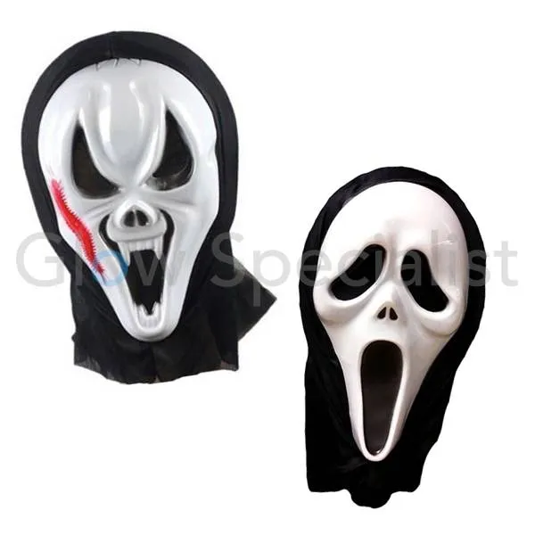Glow Specialist HALLOWEEN MASK - 2 TYPES - UV-REACTIVE