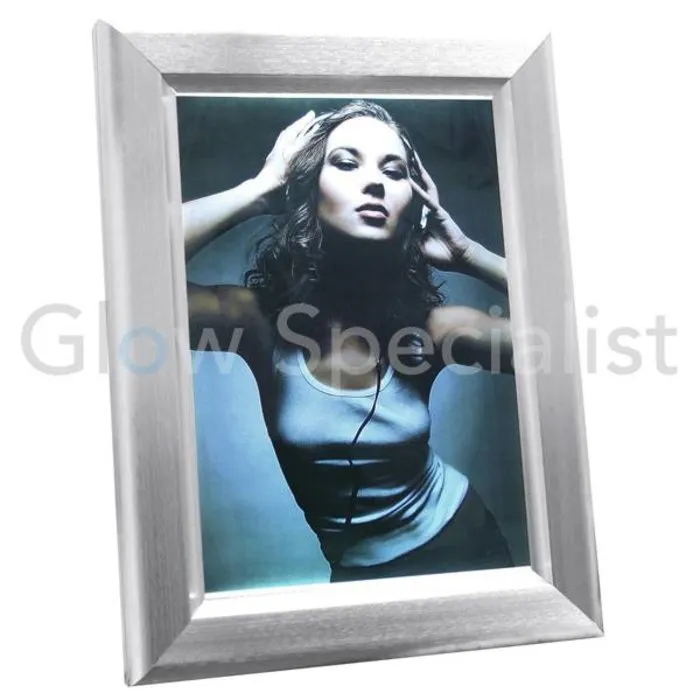 LED SNAP FRAME A3 – STAINLESS STEEL