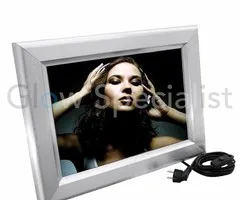 LED SNAP FRAME A3 – STAINLESS STEEL