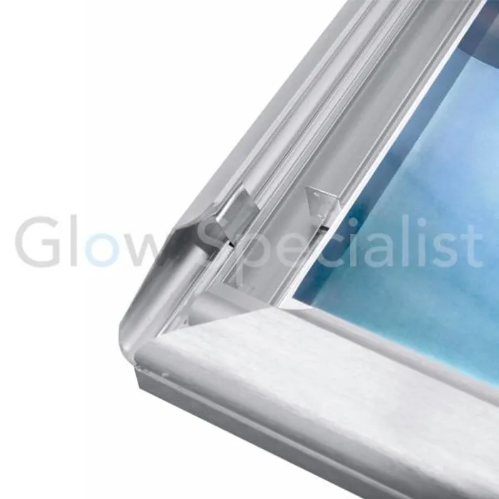 Illuminated billboard A3, aluminium