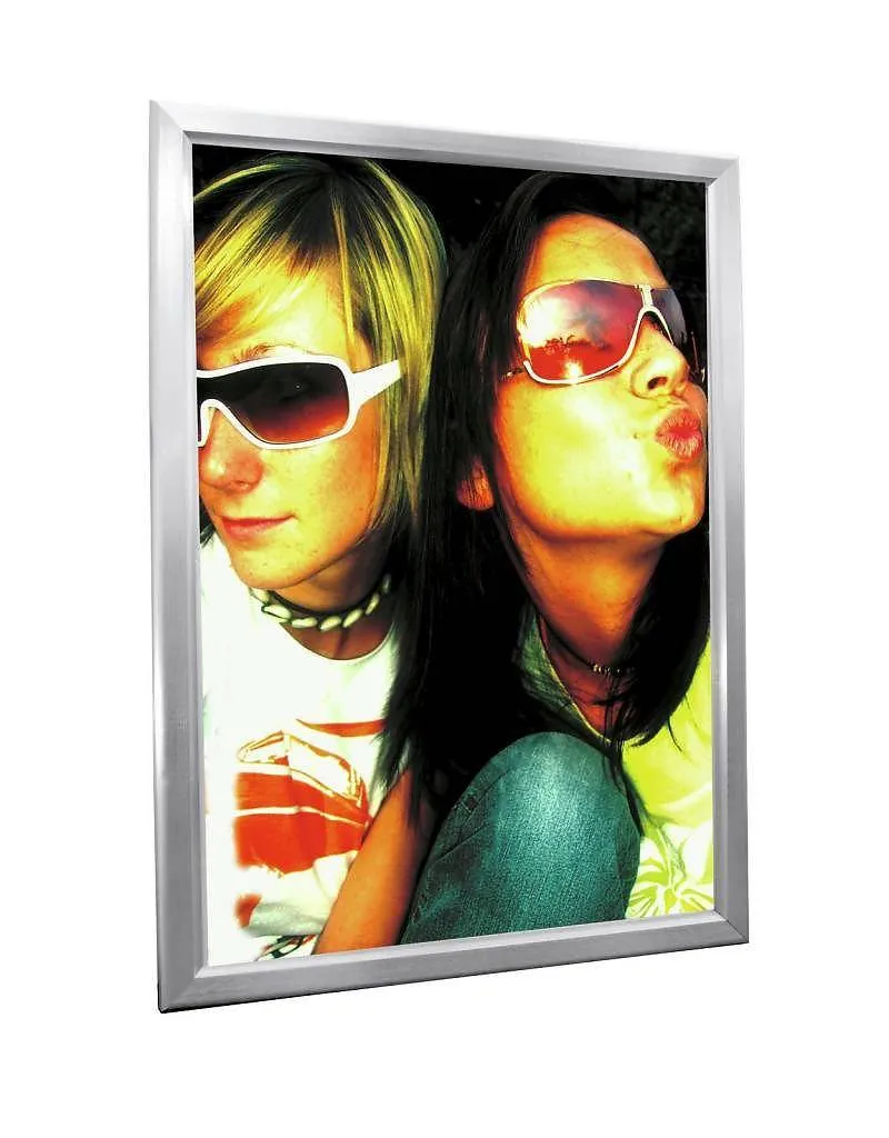 Eurolite LED SNAP FRAME A0 - STAINLESS STEEL
