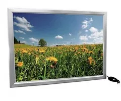 Eurolite LED SNAP FRAME A0 - STAINLESS STEEL