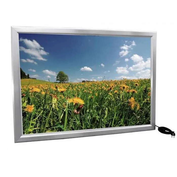 Eurolite LED SNAP FRAME A0 - STAINLESS STEEL