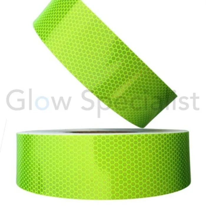 REFLECTEREND TAPE - GEEL - 50MM x 25M