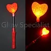 LED ROOD HART OP METALEN VEER