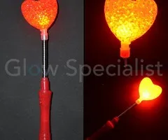 LED ROOD HART OP METALEN VEER