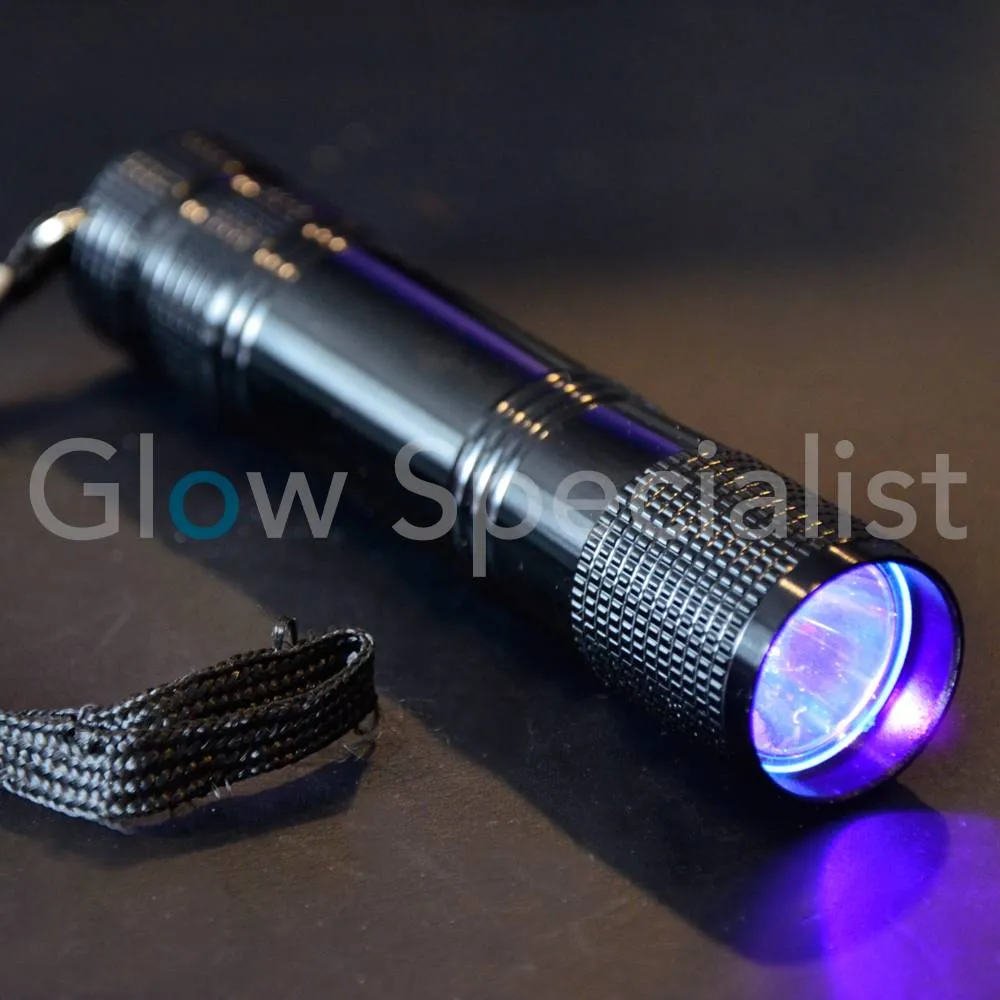 UV Flashlight 3W – 395nm – Compact AAA Model