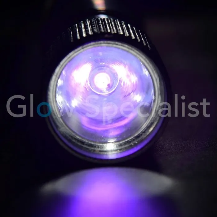 UV Flashlight 3W – 395nm – Compact AAA Model