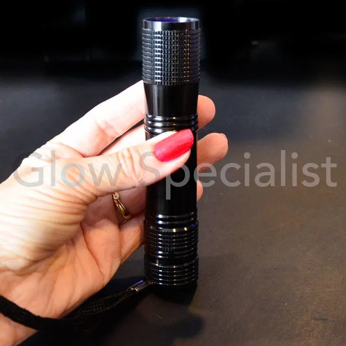 UV Zaklamp 3W – 395nm – Compact AAA Model