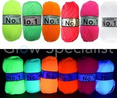 UV / BLACKLIGHT NEON GLOW WOL