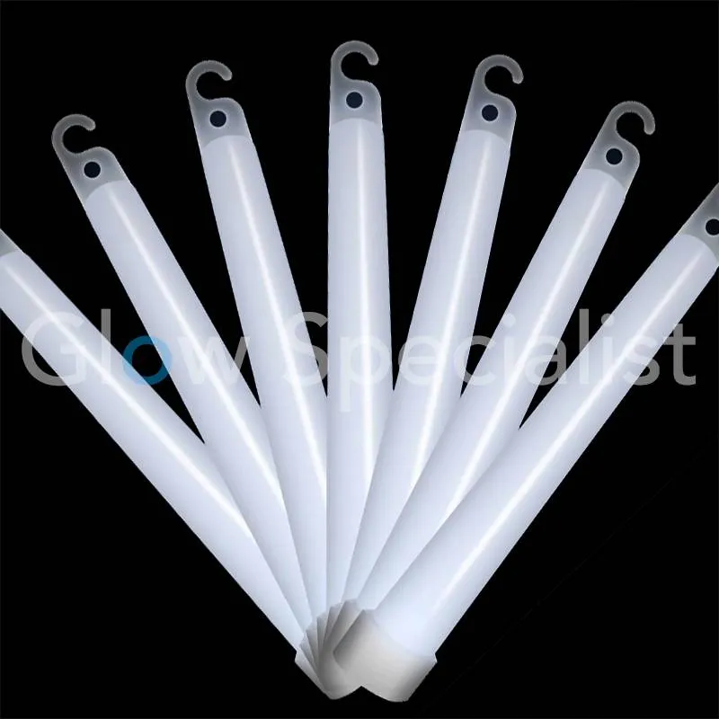 Glow Specialist Breaklight 6" – 15 cm x 17 mm – Glowstick met haak – Ultra heldere lichtstaaf – Feest, outdoor & veiligheid