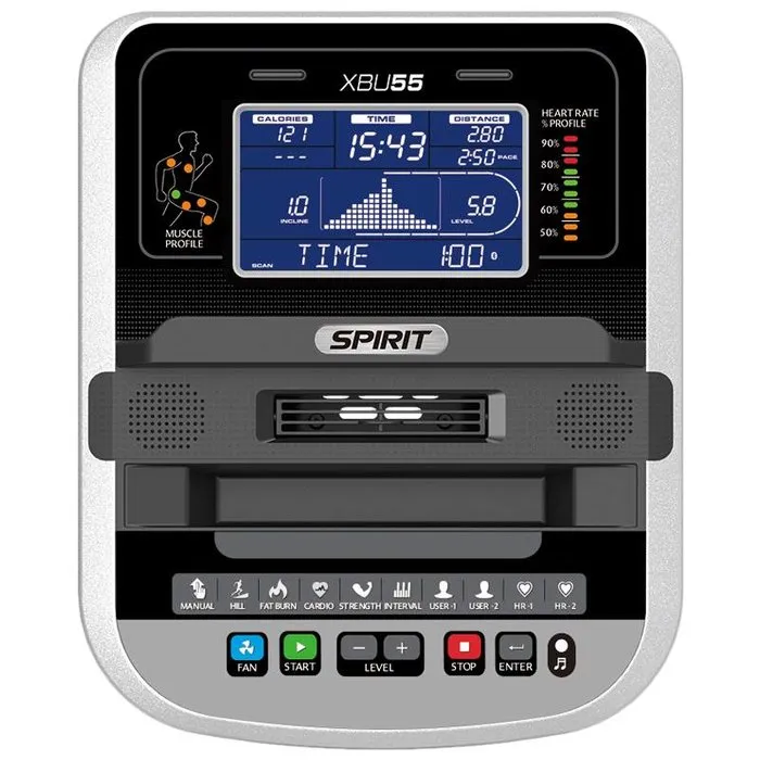SPIRIT fitness XBU55 Upright Hometrainer