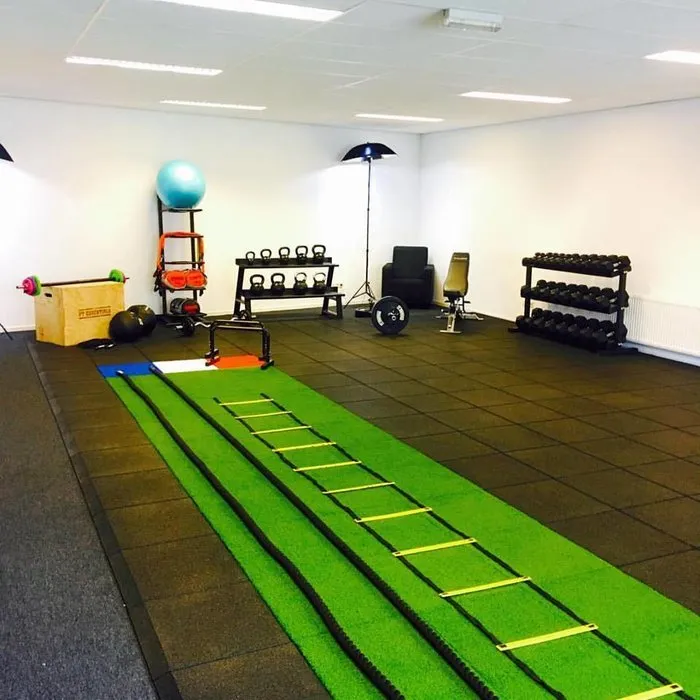 PTessentials Rubberen Vloerdelen 50 x 50 Groen| Fitness en Crossfit