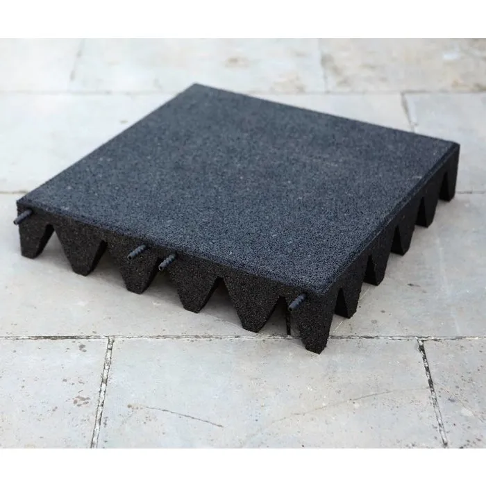 PT Essentials Rubberen Vloerdelen 50 x 50 Groen| Fitness en Crossfit