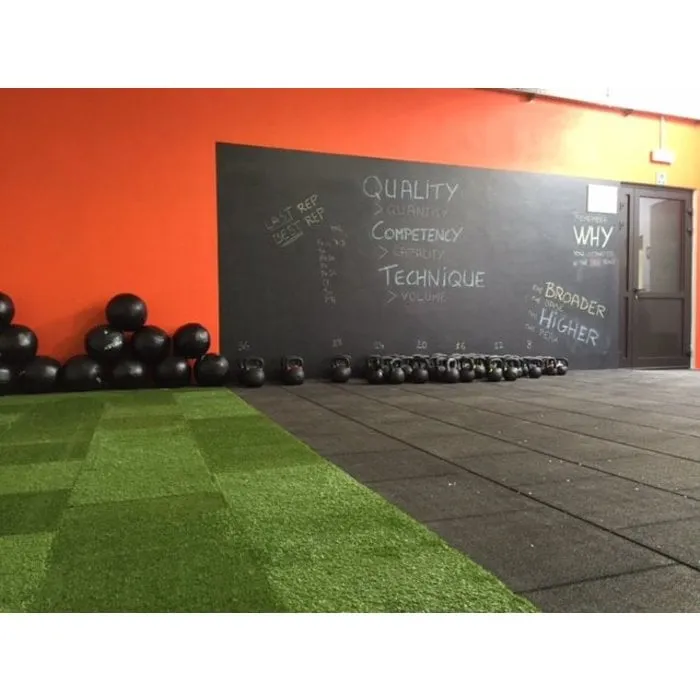 PT Essentials Rubberen Vloerdelen 50 x 50 Grijs| Fitness en Crossfit