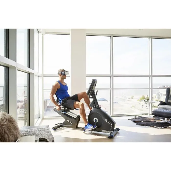 Nautilus R628 Performance Black Recumbent Hometrainer