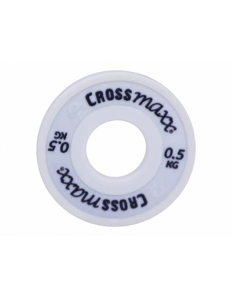 Fractional plate 0,5 kg - wit