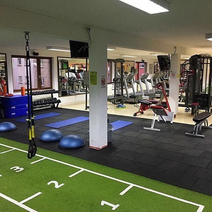 PT Essentials Rubberen Vloerdelen 50 x 50 Zwart | Fitness en Crossfit