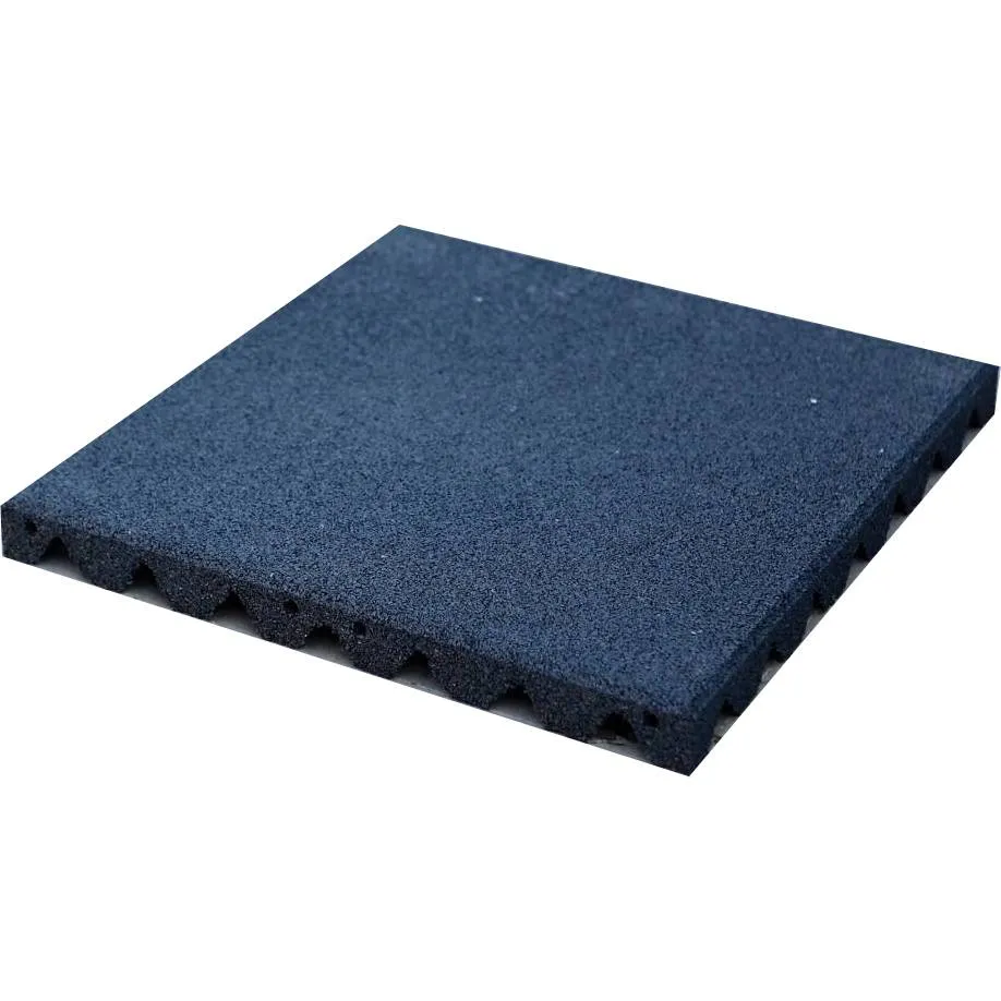 Rubberen Vloerdelen 50 x 50 Grijs| Fitness en Crossfit