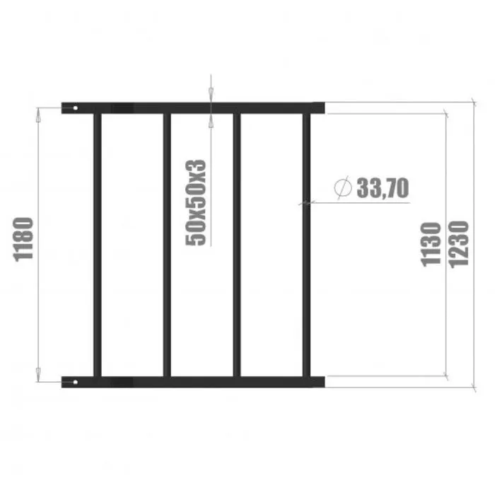 PT Essentials Flying Pull-Up Bar | Flying Dutchmen 1120 mm