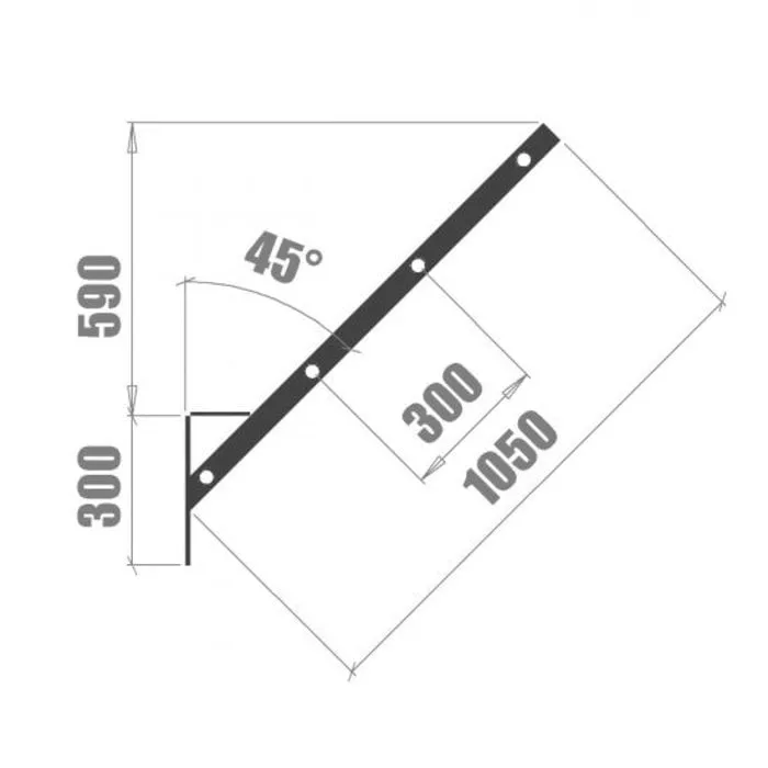 PT Essentials Flying Pull-Up Bar | Flying Dutchmen 1800 mm