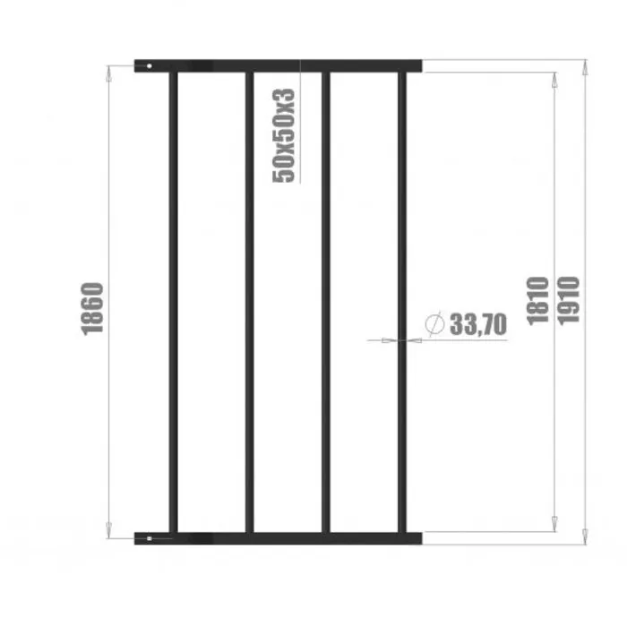 PTessentials Flying Pull-Up Bar | Flying Dutchmen 1800 mm