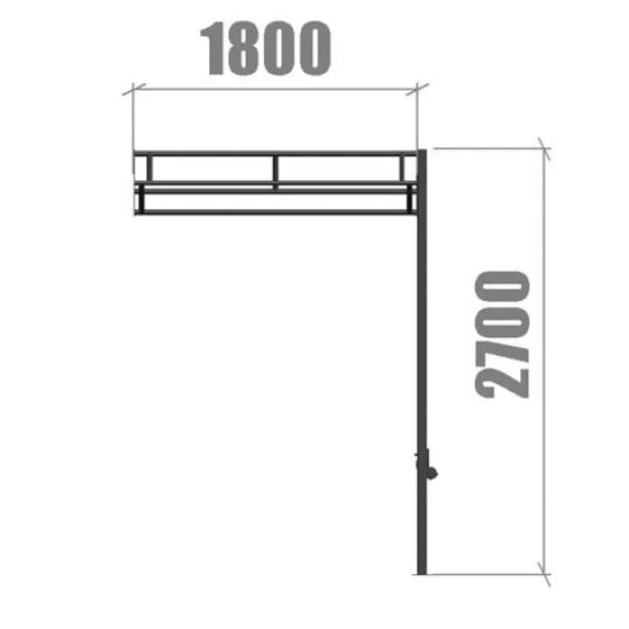 PT Essentials Wall Mount Crossfit Rig V6