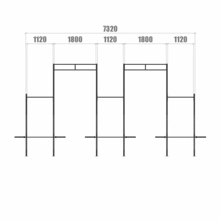 PTessentials Wall Mount Crossfit Rig V7