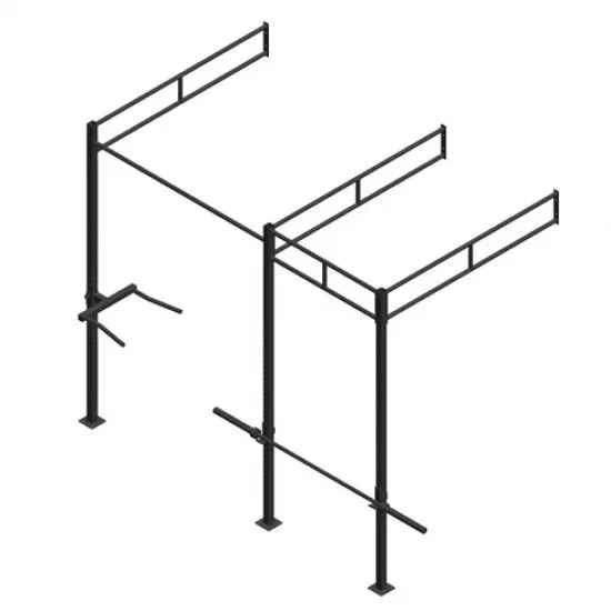 PT Essentials Wall Mount Crossfit Rig V8