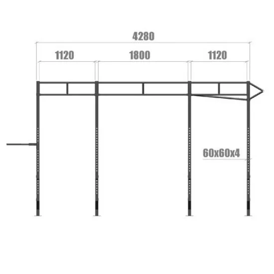 PT Essentials Heavy Duty Crossfit Rig V1