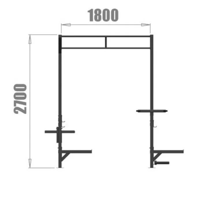 PT Essentials Heavy Duty Crossfit Rig V4