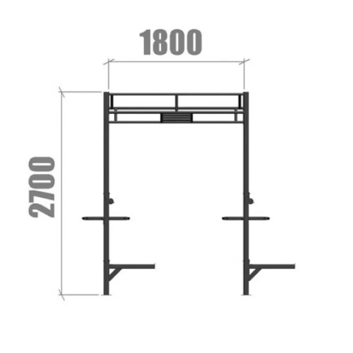 PT Essentials Heavy Duty Crossfit Rig V6