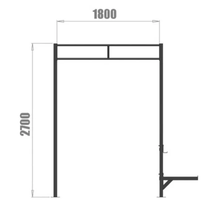 PT Essentials Heavy Duty Crossfit Rig V9