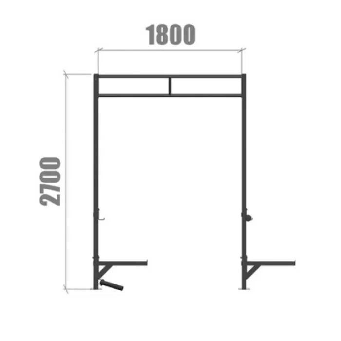PT Essentials Heavy Duty Crossfit Rig V10