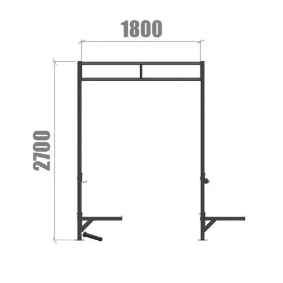 PT Essentials Heavy Duty Crossfit Rig V10