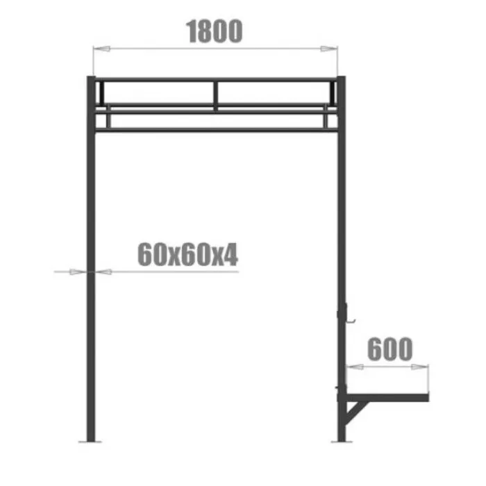 PT Essentials Heavy Duty Crossfit Rig V15