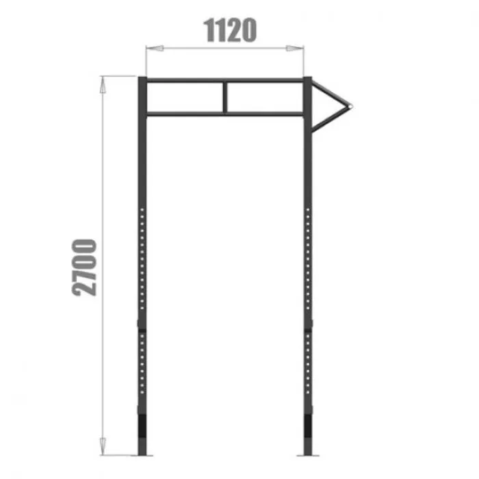 PT Essentials Heavy Duty Crossfit Rig V15
