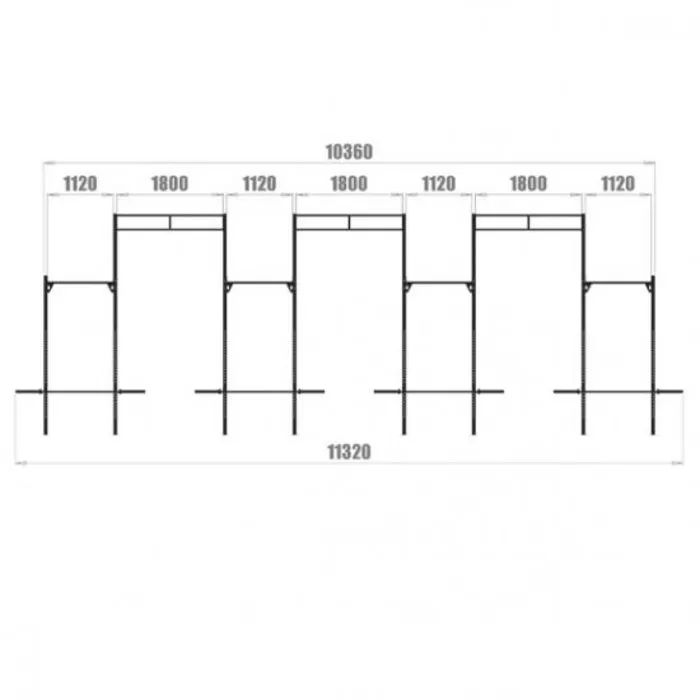 PTessentials Wall Mount Crossfit Rig V12