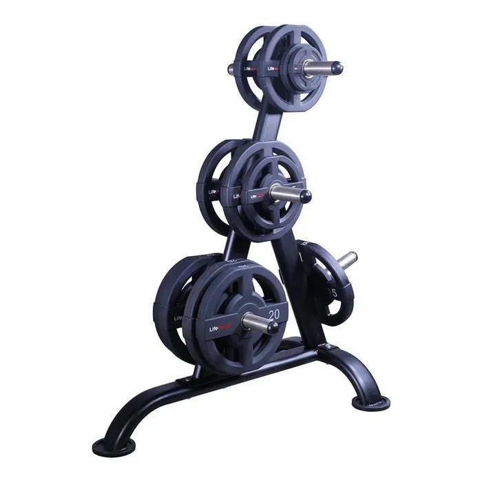 Lifemaxx LMX1030W Plate Rack Heavy Duty Black