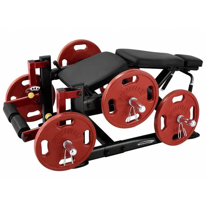 Steelflex Plate Loaded Leg Curl Machine