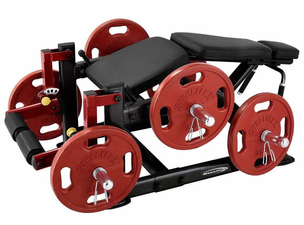 Plate Loaded Leg Curl Machine
