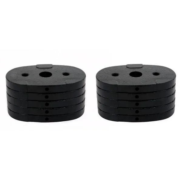 Extra gewichten voor FT1 en FT2 - 2 x 22,5 kg
