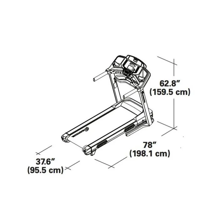 Nautilus T626 Loopband Black Series - gratis levering
